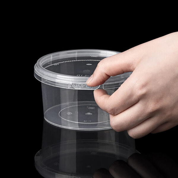 PP Material Injection Food Containers Tamper Evident Deli Cups - Image 3