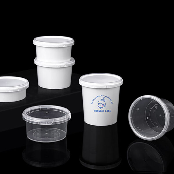 PP Material Injection Food Containers Tamper Evident Deli Cups - Image 4