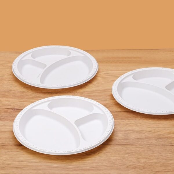 7 inch/9 Inch White Color Dinnerware Disposable Plate - Image 4
